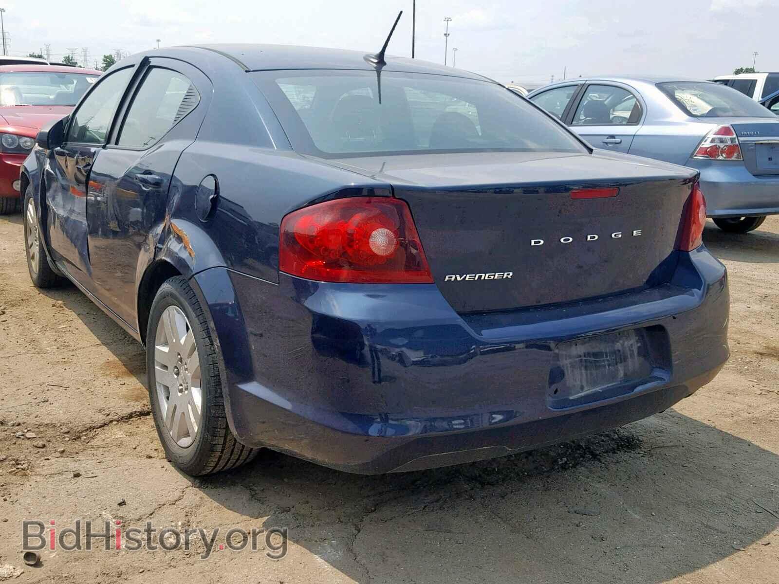 2013 DODGE AVENGER - VIN: 1C3CDZAB3DN627021 - Фото 3