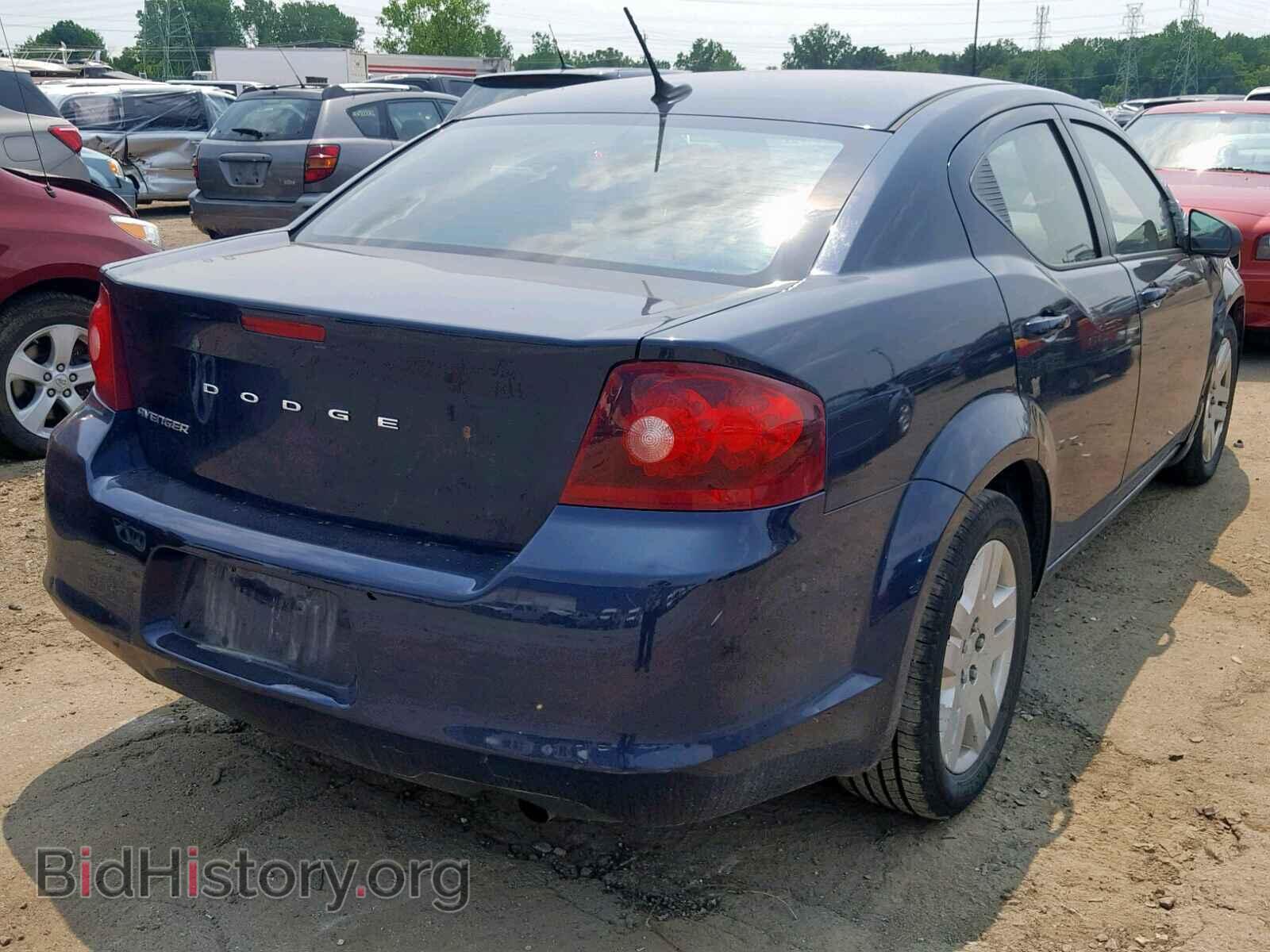2013 DODGE AVENGER - VIN: 1C3CDZAB3DN627021 - Фото 4