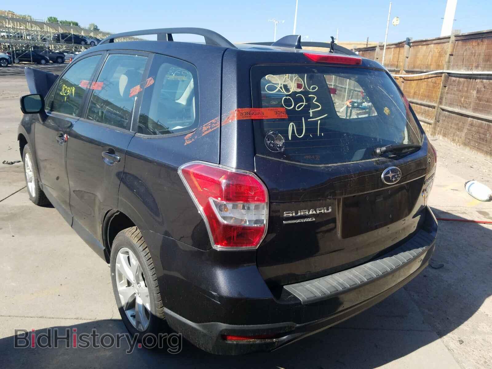 2016 SUBARU FORESTER - VIN: JF2SJABC1GH474233 - Фото 3