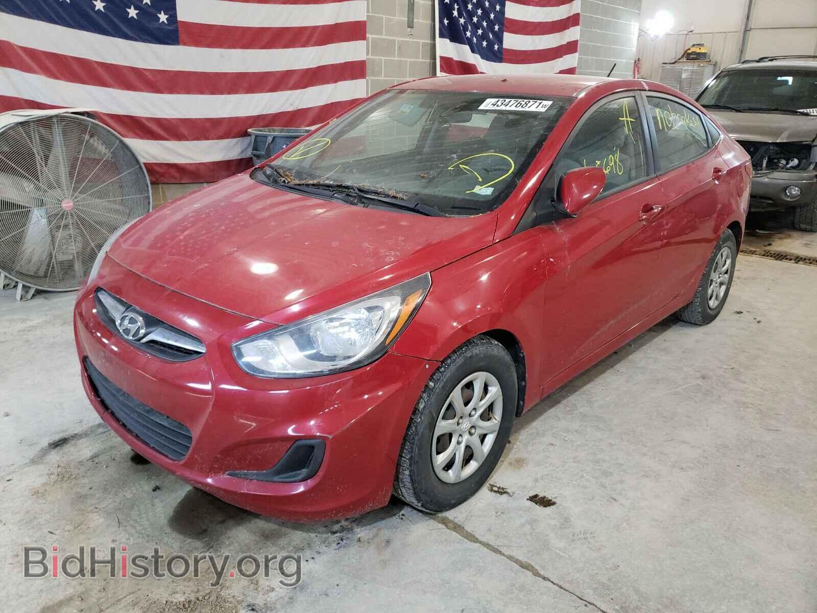 2014 HYUNDAI ACCENT - VIN: KMHCT4AE7EU602136 - Фото 2