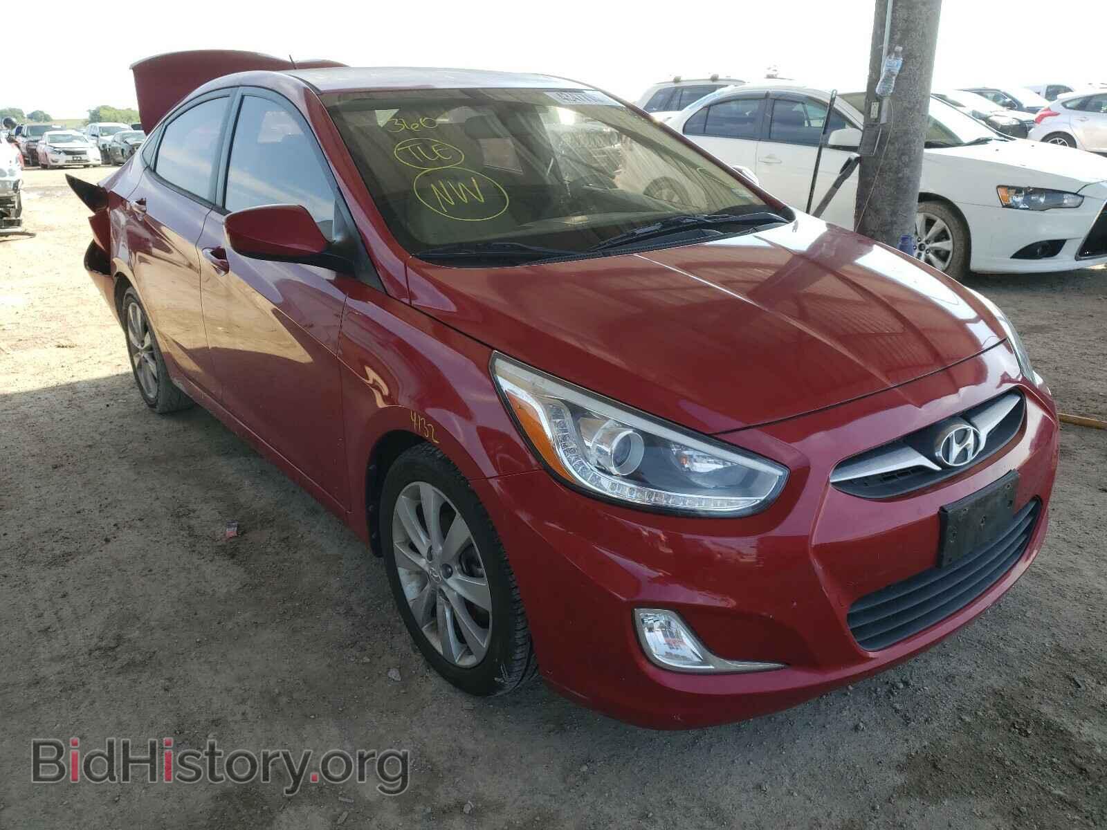 Photo KMHCU4AE8EU626412 - HYUNDAI ACCENT 2014