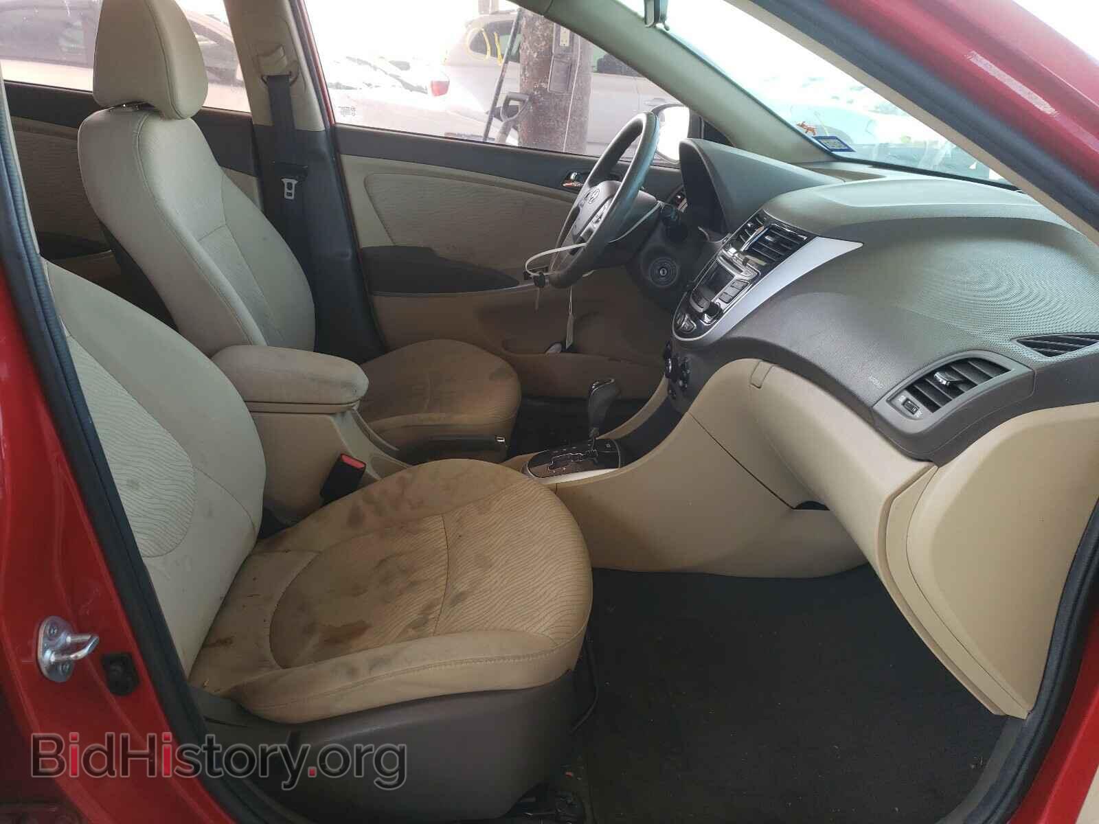 2014 HYUNDAI ACCENT - VIN: KMHCU4AE8EU626412 - Фото 5