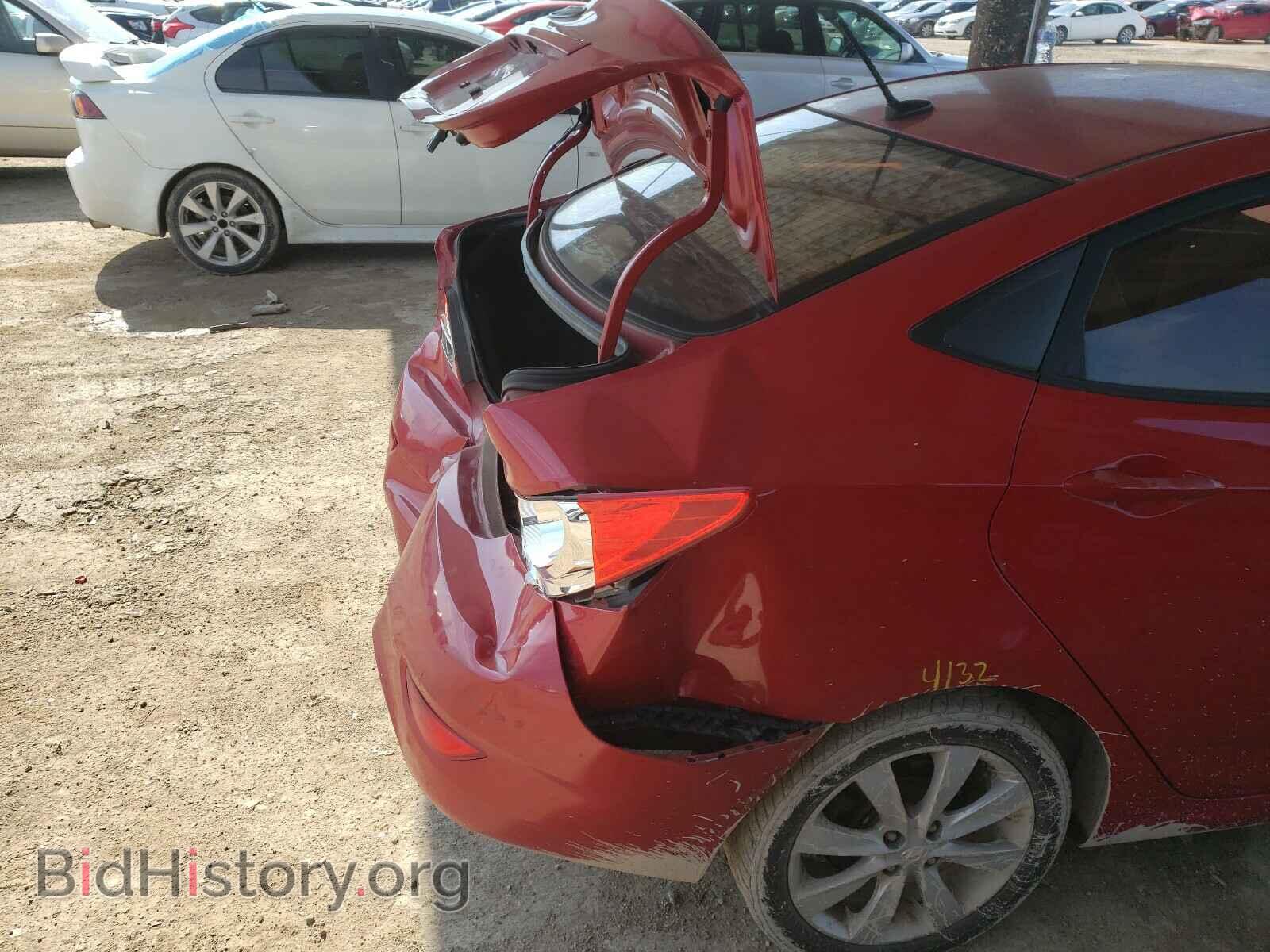 2014 HYUNDAI ACCENT - VIN: KMHCU4AE8EU626412 - Фото 9