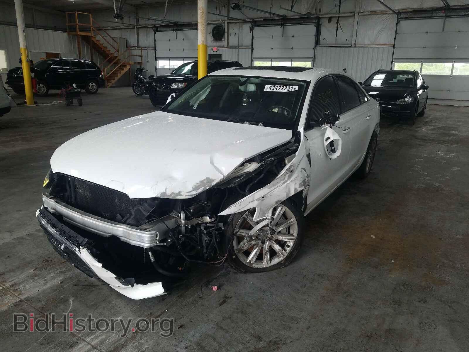 2013 AUDI A6 - VIN: WAUGGAFC2DN155995 - Фото 2