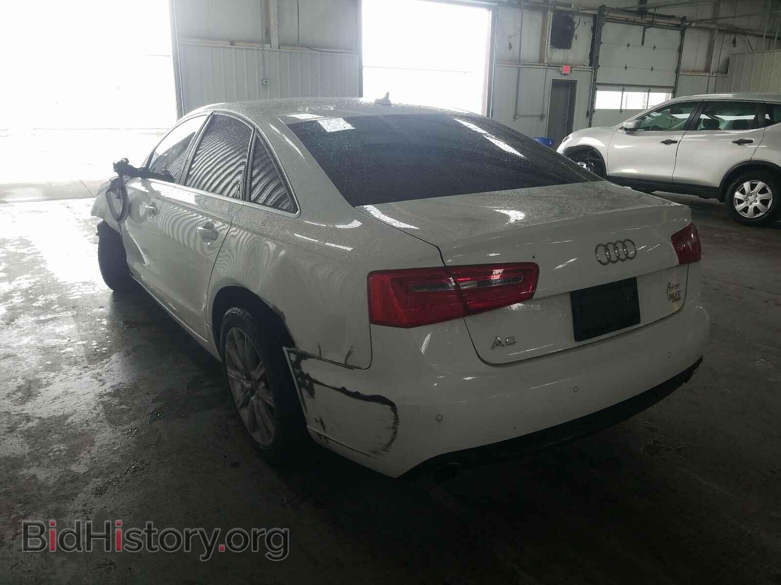 2013 AUDI A6 - VIN: WAUGGAFC2DN155995 - Фото 3