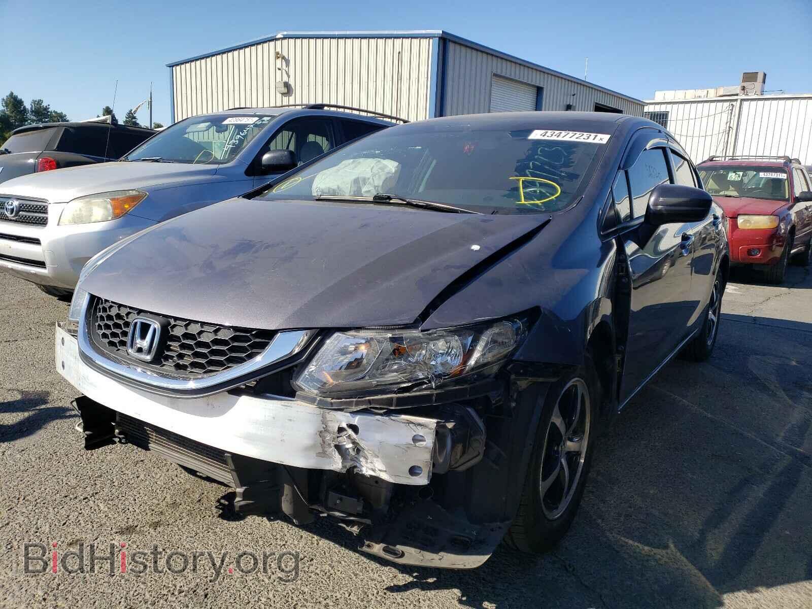 2015 HONDA CIVIC - VIN: 2HGFB2F76FH528443 - Фото 2