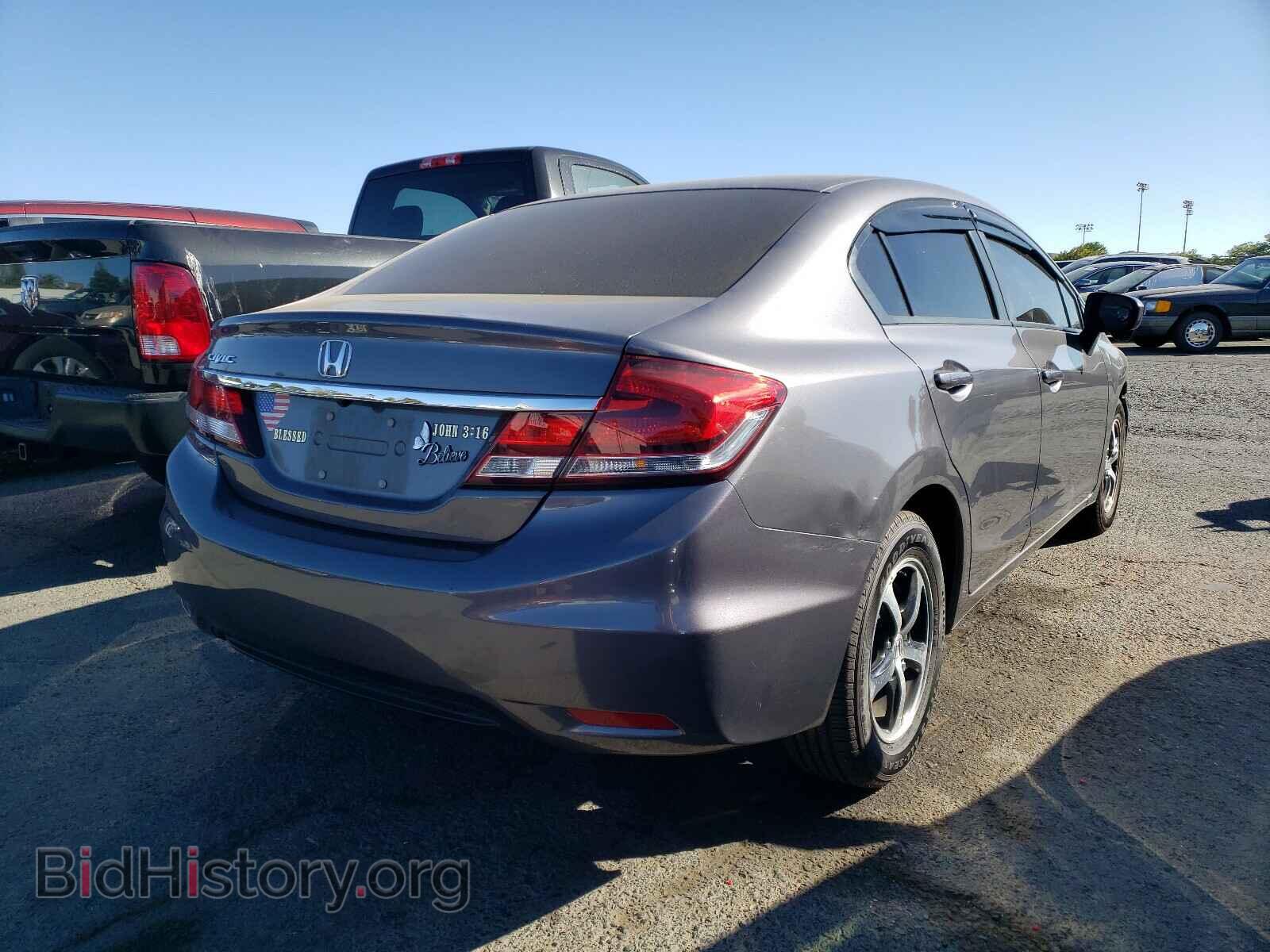 2015 HONDA CIVIC - VIN: 2HGFB2F76FH528443 - Фото 4