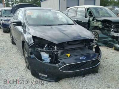 2015 Ford FOCUS, black — VIN 1FADP3F28FL279508, Copart