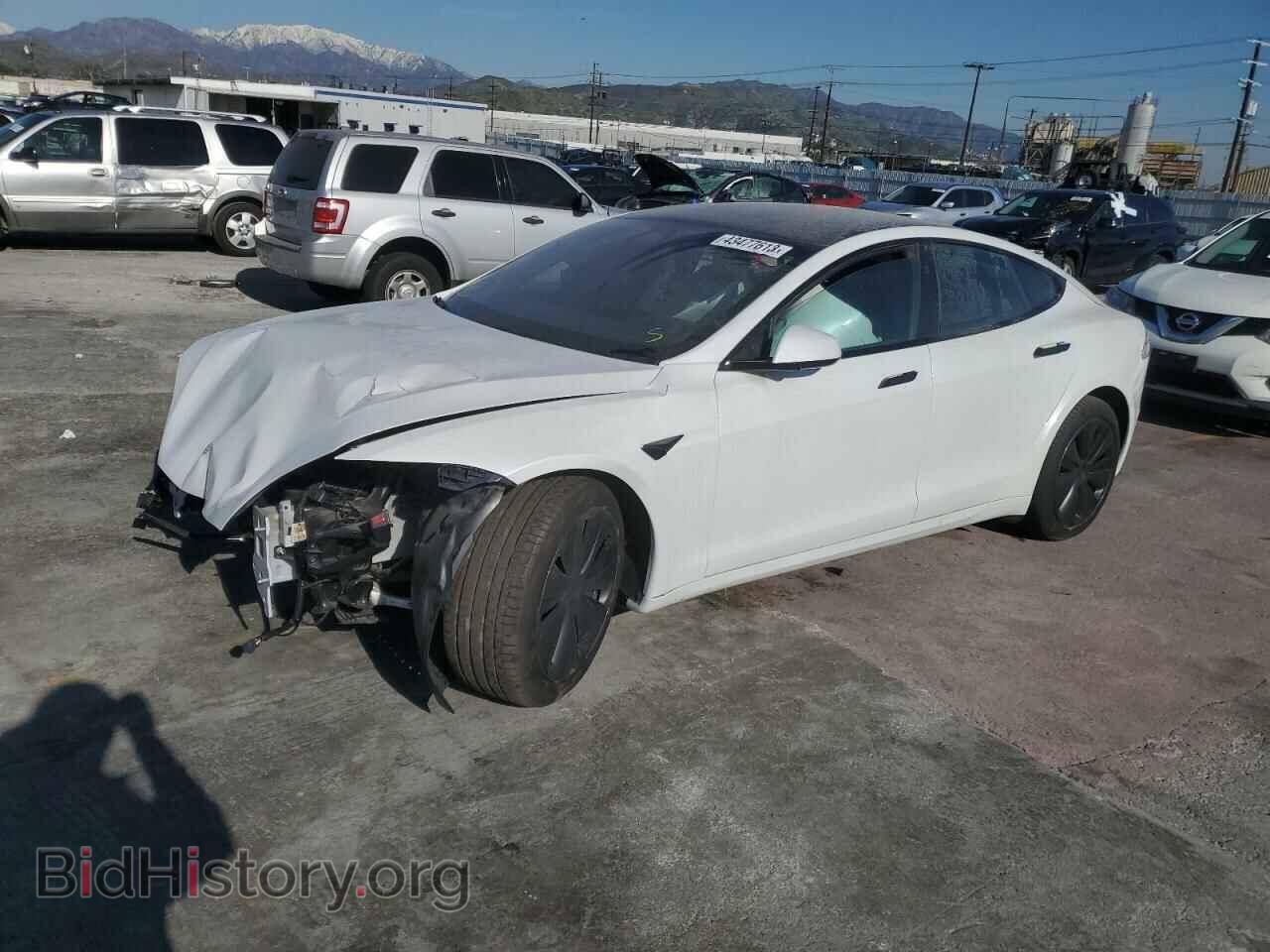 Фотография 5YJSA1E65MF438786 - TESLA MODEL S 2021