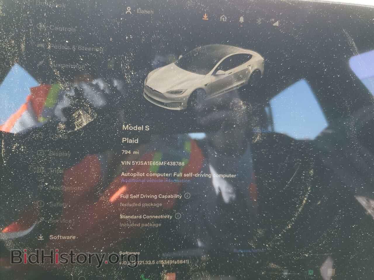 2021 TESLA MODEL S - VIN: 5YJSA1E65MF438786 - Photo 9