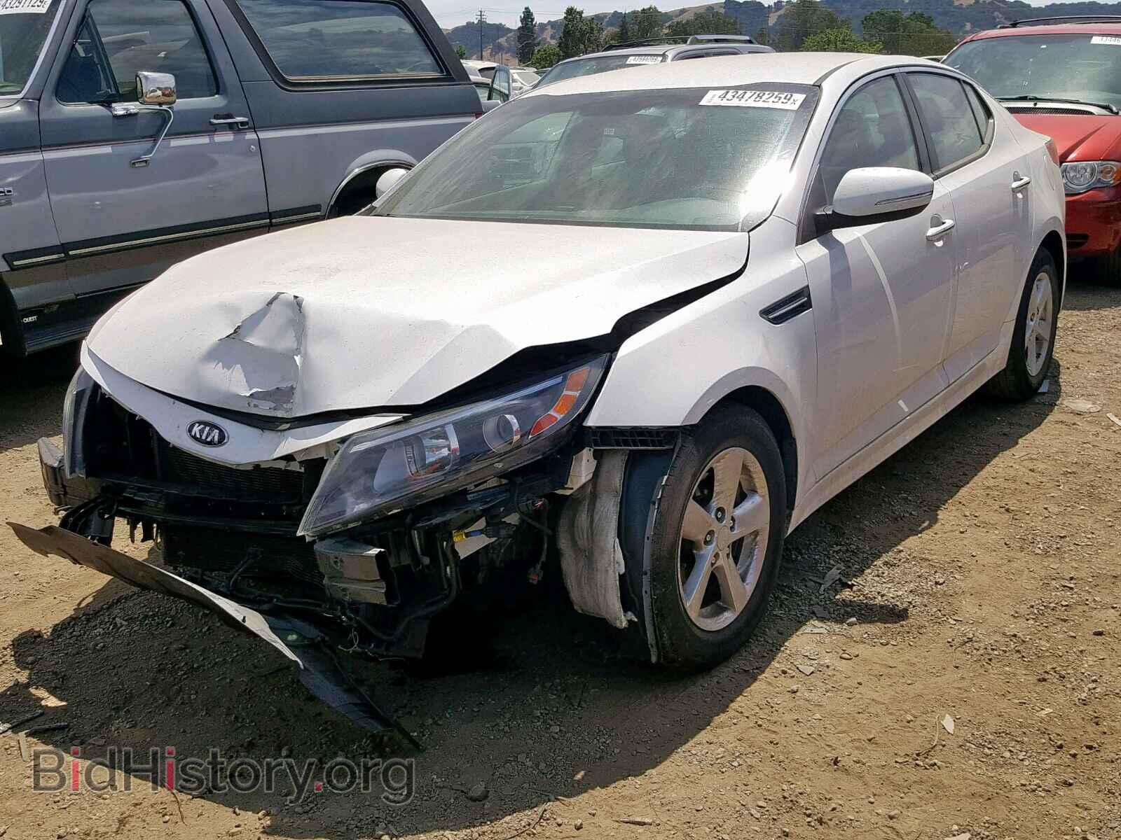 2015 KIA OPTIMA LX - VIN: KNAGM4A74F5661464 - Фото 2