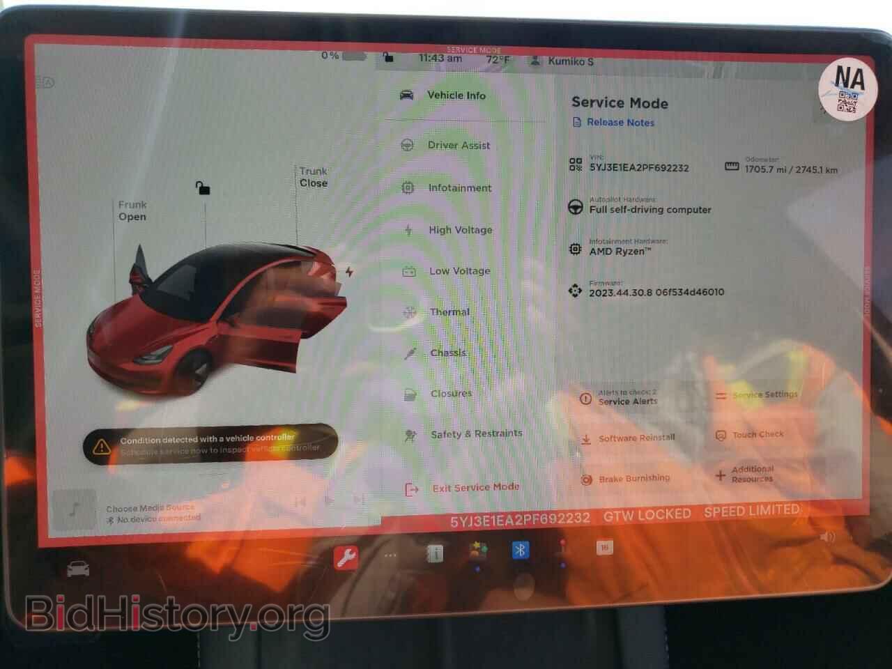 2023 TESLA MODEL 3 - VIN: 5YJ3E1EA2PF692232 - Фото 9