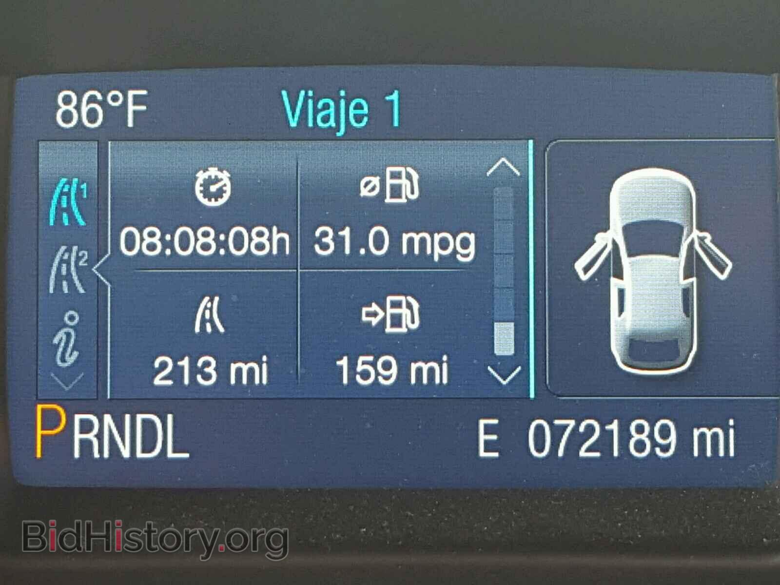 2014 FORD FOCUS - VIN: 1FADP3F27EL138167 - Фото 8