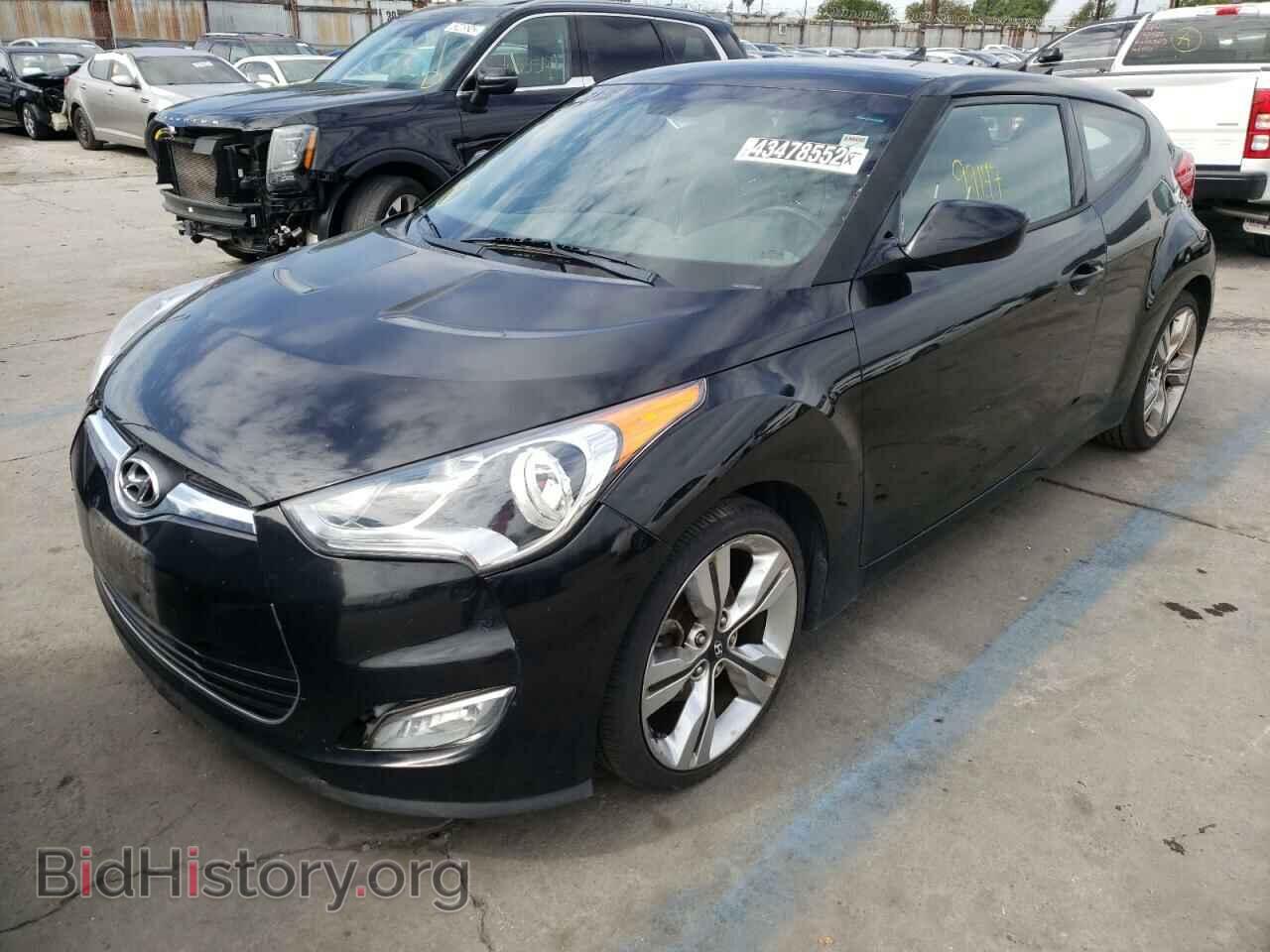 2013 HYUNDAI VELOSTER - VIN: KMHTC6AD2DU179063 - Фото 2