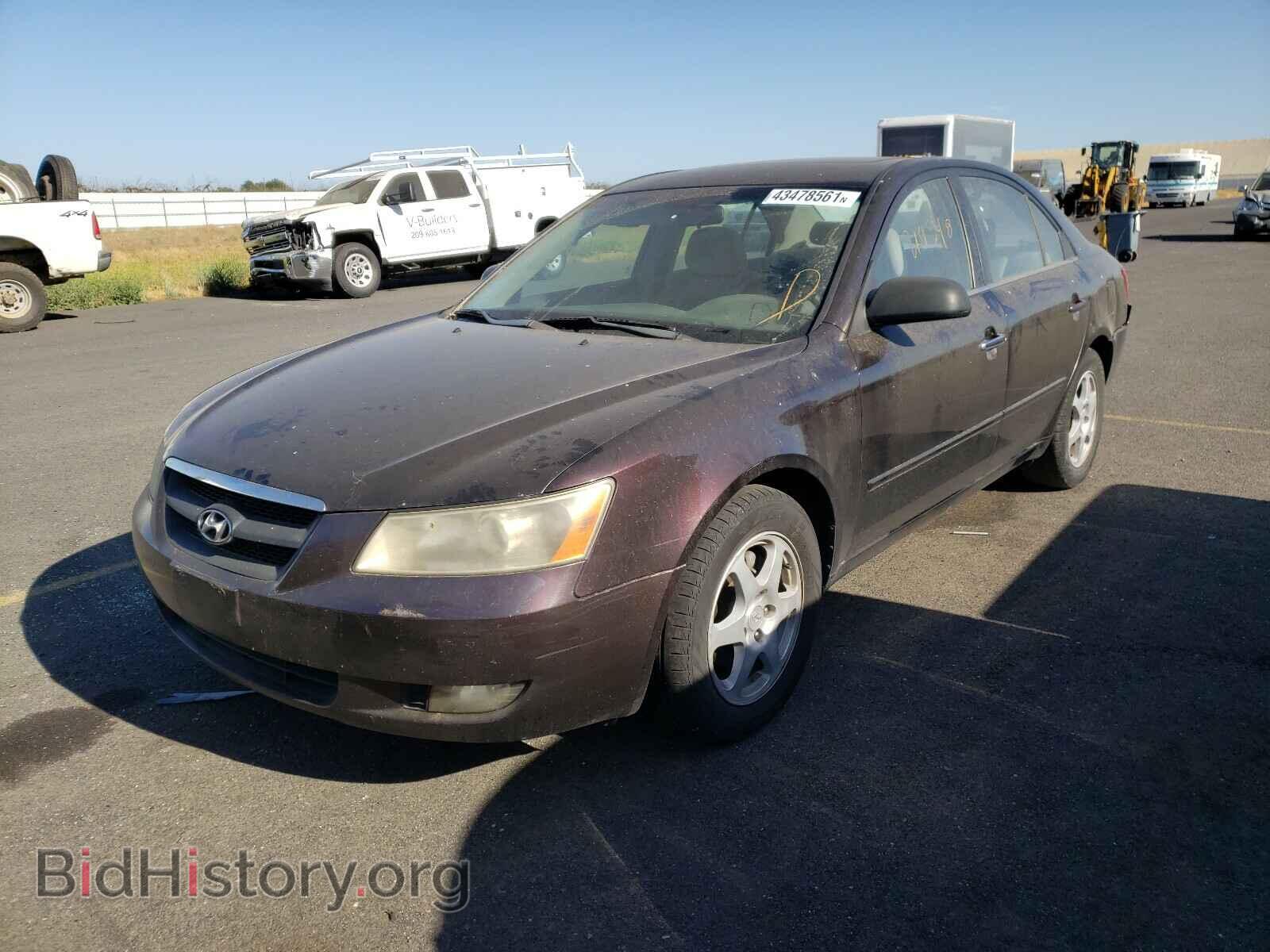 2006 HYUNDAI SONATA - VIN: KMHEU46C26A085389 - Фото 2