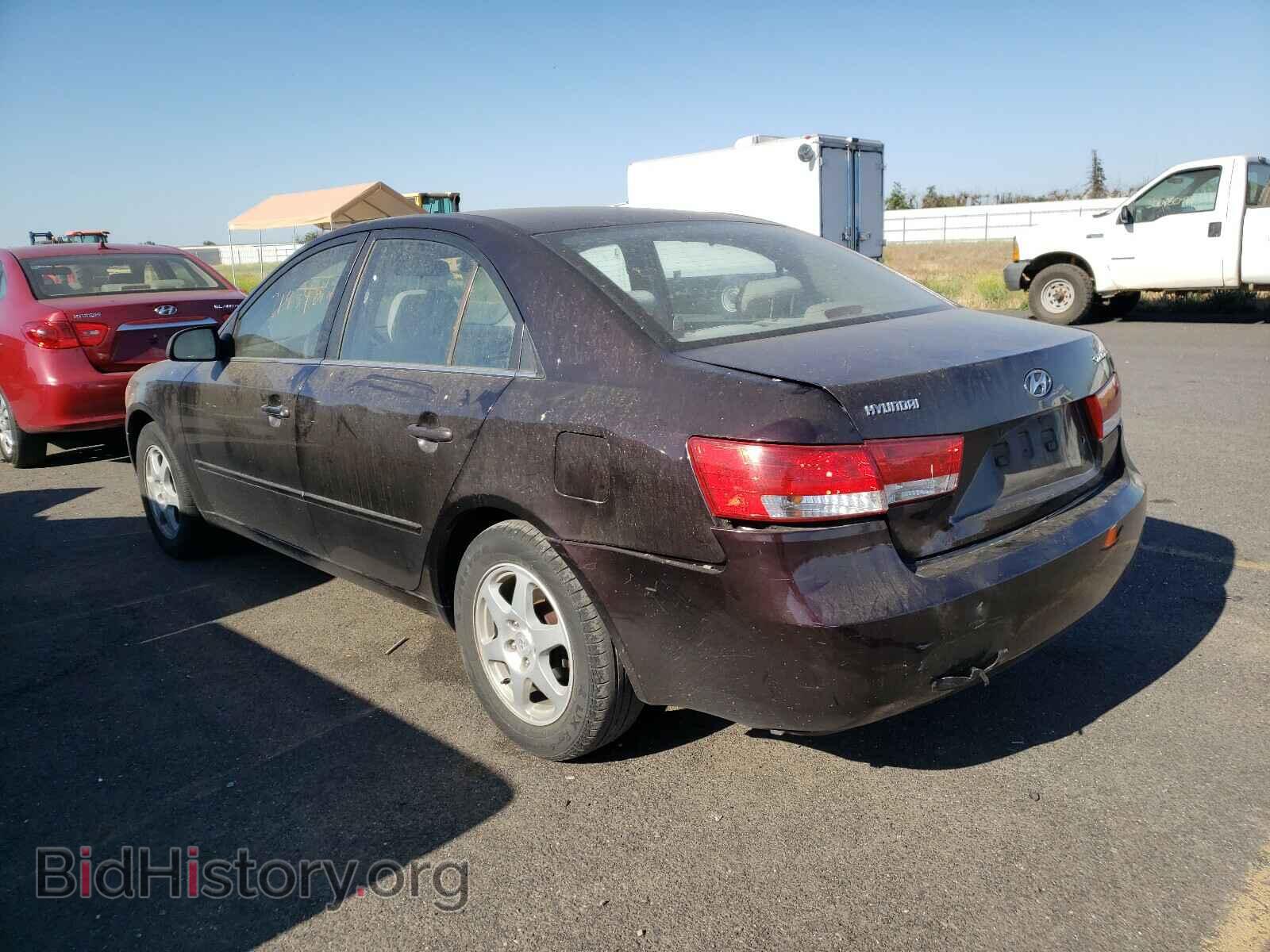 2006 HYUNDAI SONATA - VIN: KMHEU46C26A085389 - Фото 3