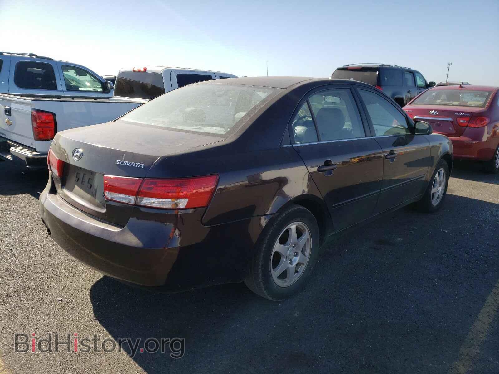 2006 HYUNDAI SONATA - VIN: KMHEU46C26A085389 - Фото 4