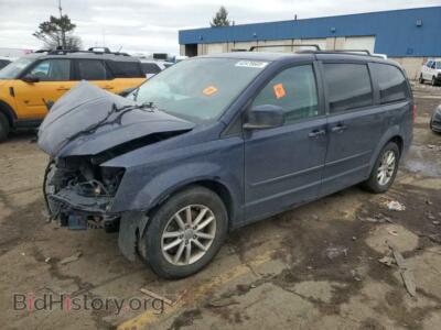 2013 Dodge CARAVAN SXT, blue — VIN 2C4RDGCG5DR795393, Copart