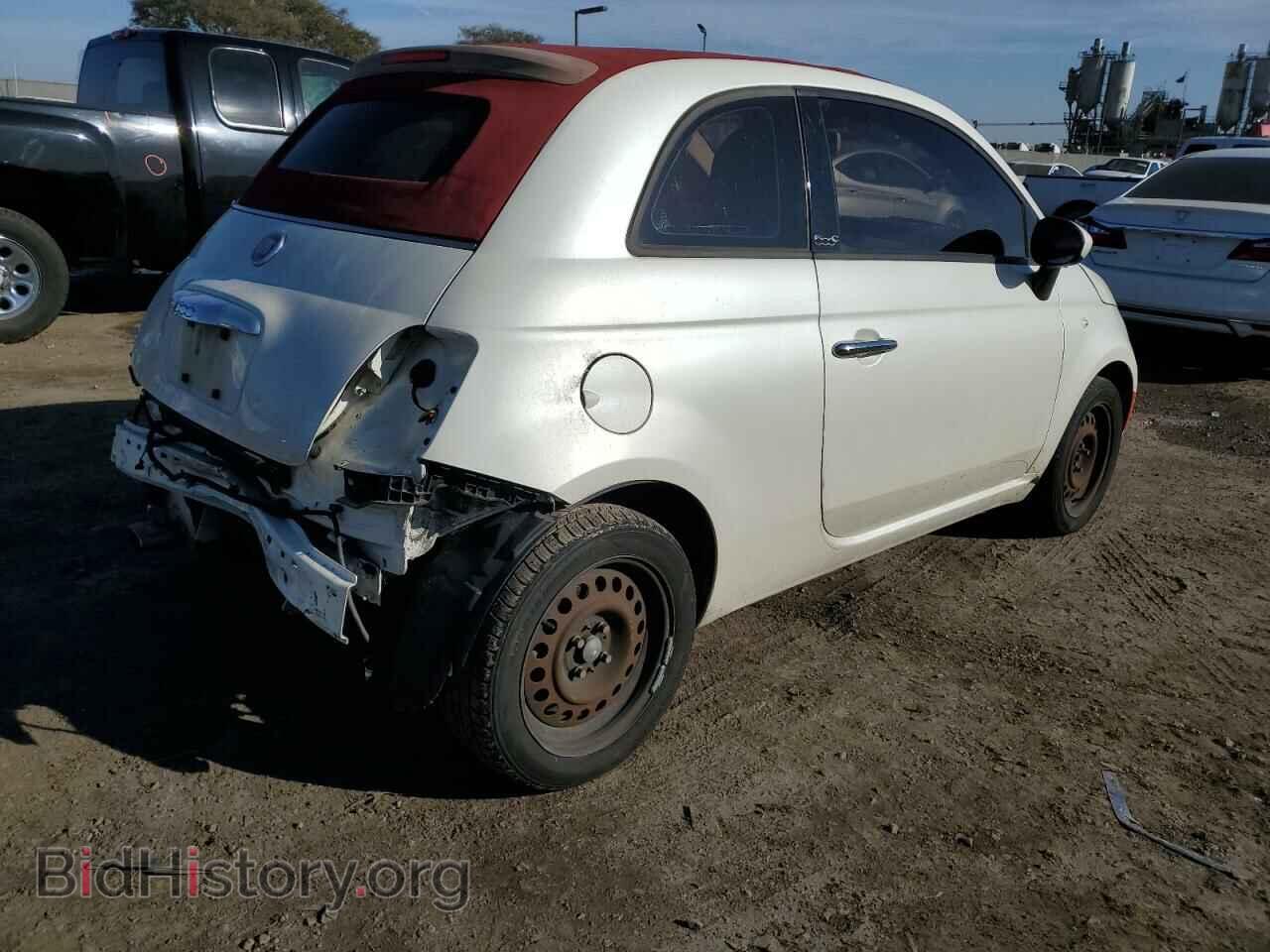 2012 FIAT 500 - VIN: 3C3CFFDR3CT351620 - Фото 3