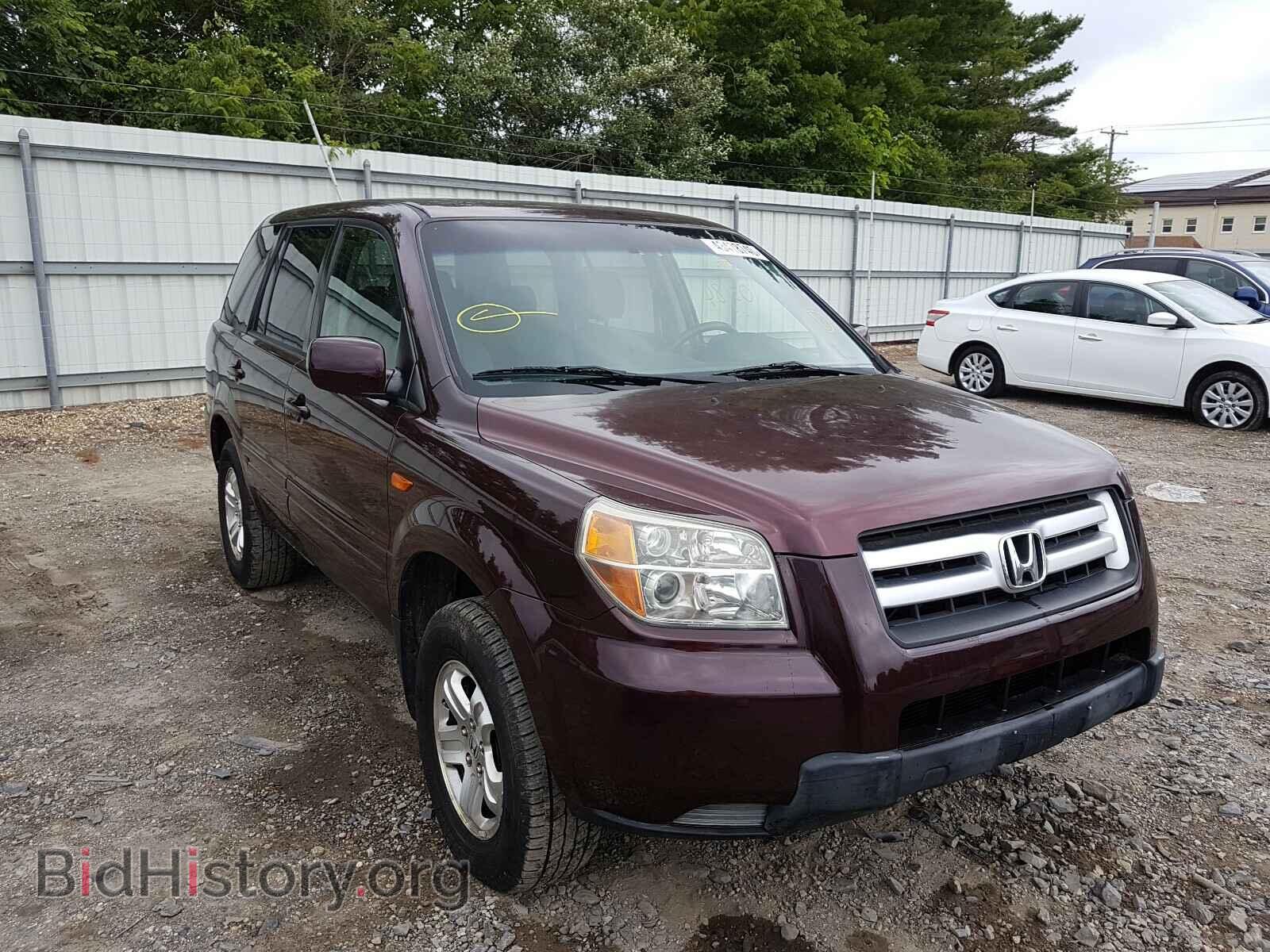 Photo 5FNYF18208B003880 - HONDA PILOT 2008