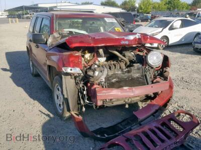2012 Jeep PATRIOT SP, красный — VIN 1C4NJPBA2CD538732, Copart
