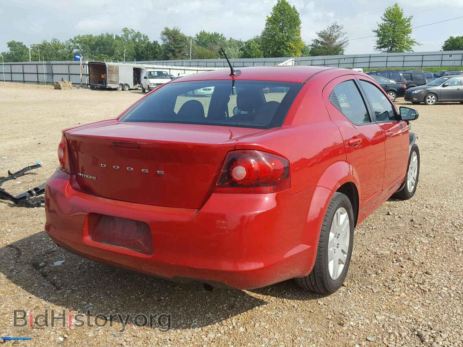 2014 DODGE AVENGER - VIN: 1C3CDZAB7EN214441 - Фото 4