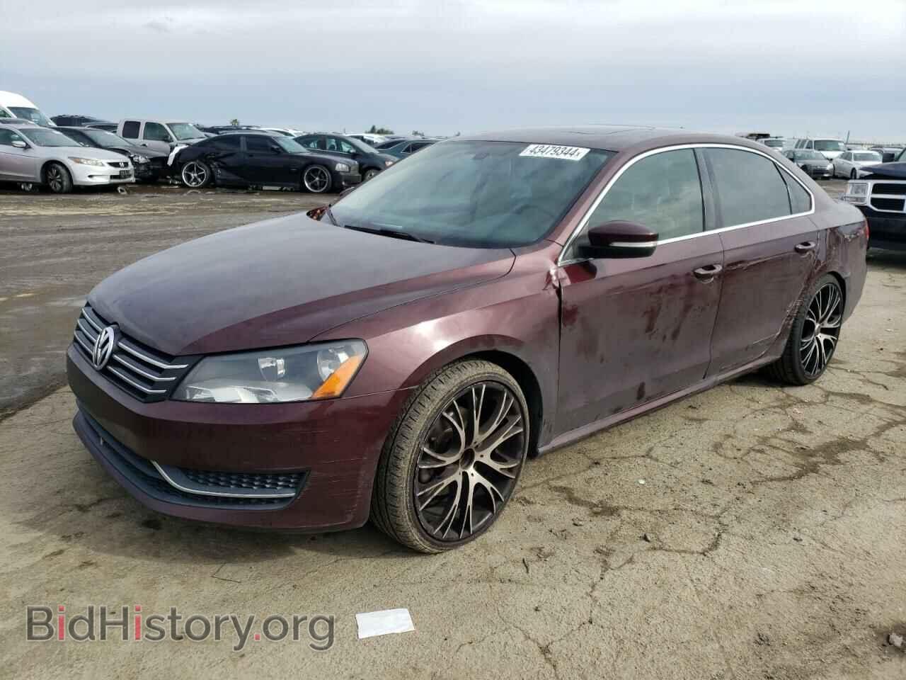 Photo 1VWBP7A38CC107237 - VOLKSWAGEN PASSAT 2012