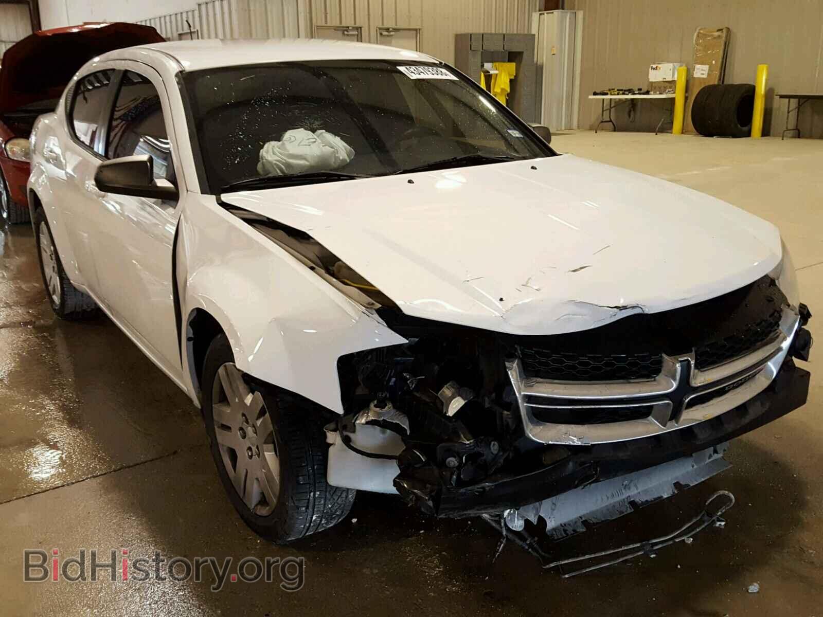 Фотография 1C3CDZAB5CN221465 - DODGE AVENGER 2012