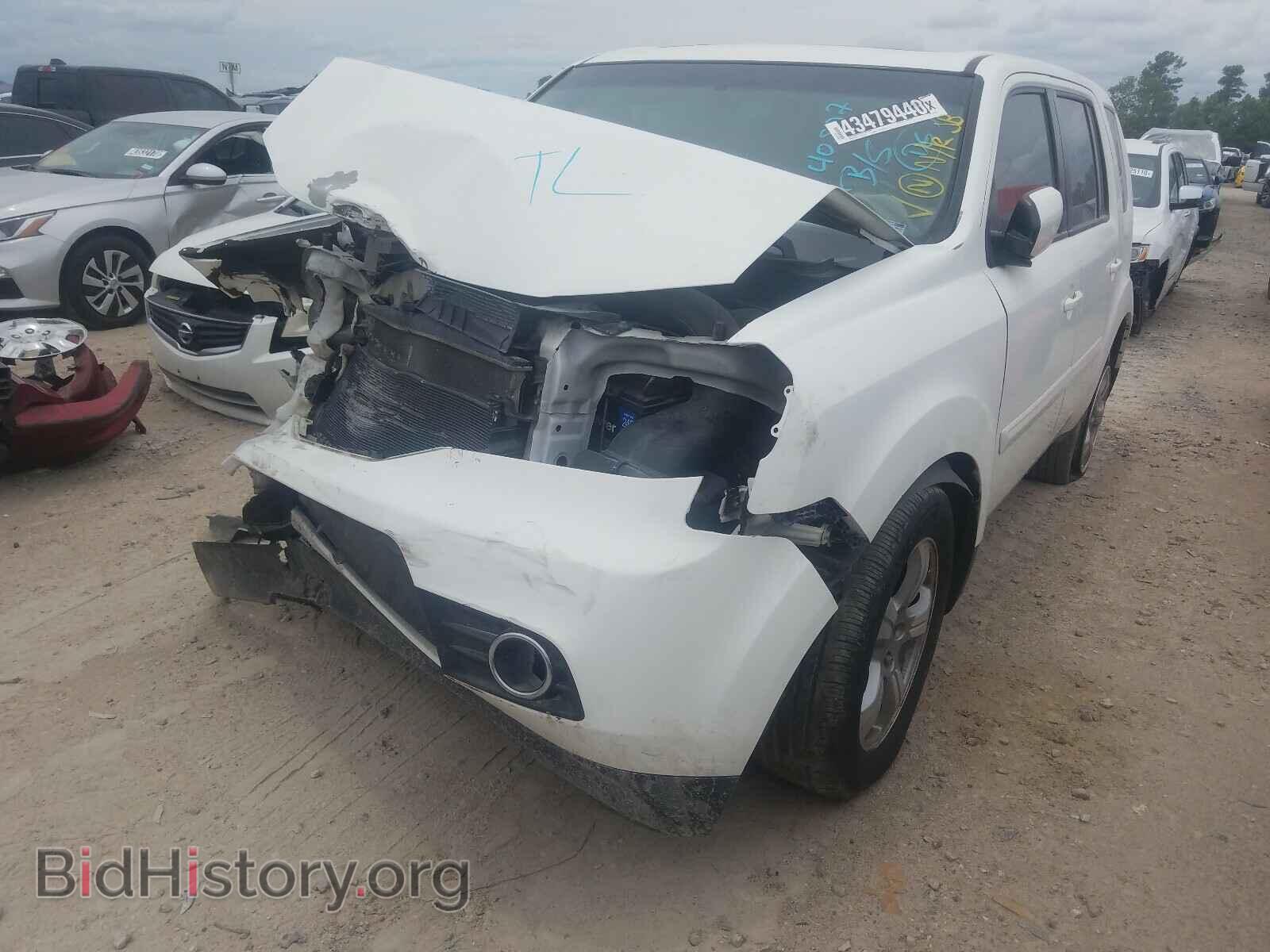 2013 HONDA PILOT - VIN: 5FNYF3H56DB043235 - Фото 2