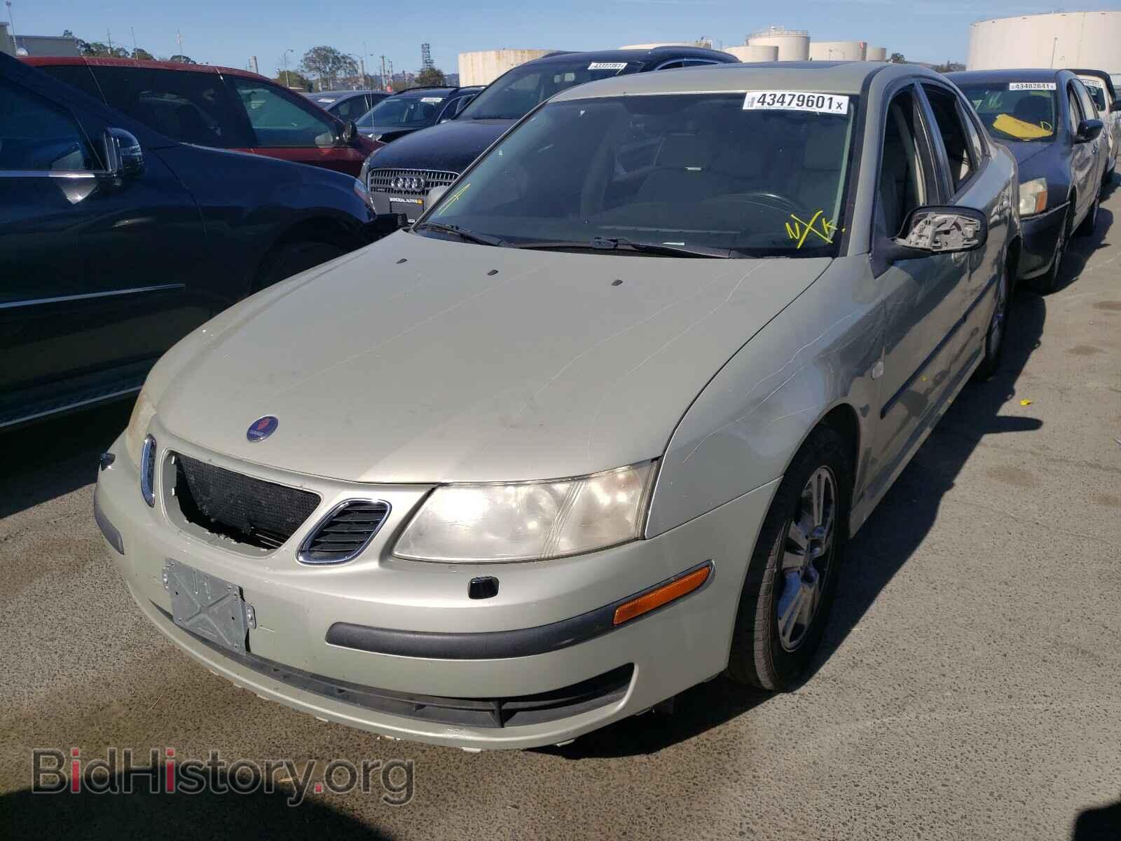 2007 SAAB 9 3 - VIN: YS3FD49Y671133289 - Фото 2