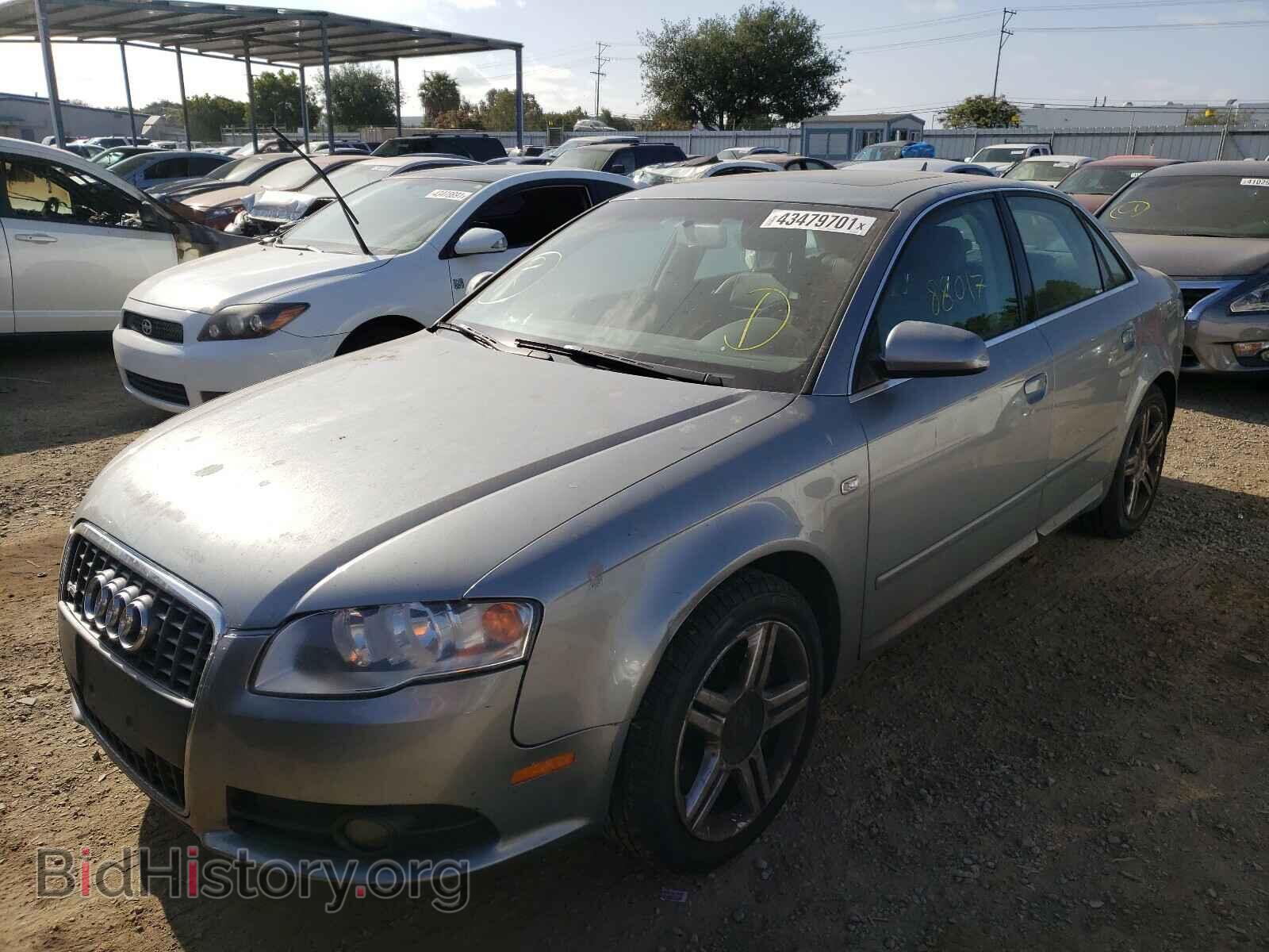 2008 AUDI A4 - VIN: WAUDF78E48A020991 - Фото 2