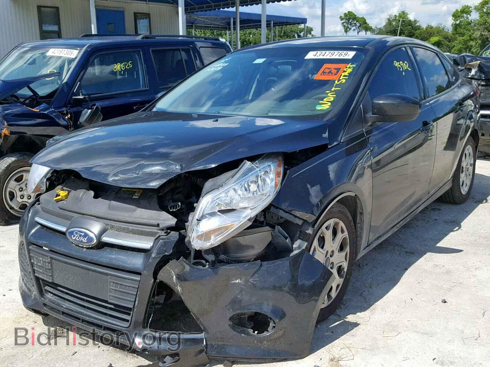 2012 FORD FOCUS SE - VIN: 1FAHP3F25CL282458 - Фото 2