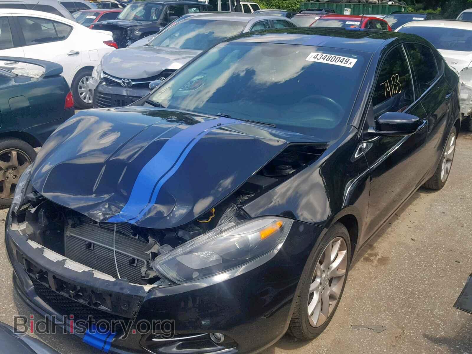 2013 DODGE DART - VIN: 1C3CDFBAXDD340365 - Фото 2