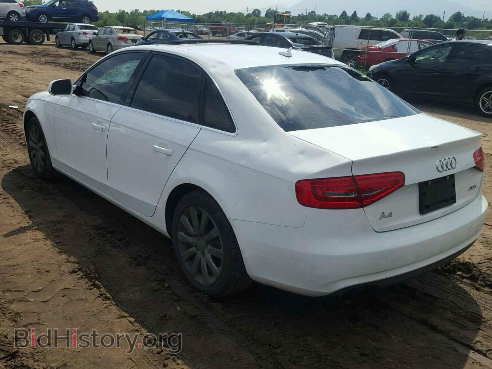 2013 AUDI A4 - VIN: WAUAFAFL3DN020629 - Фото 3