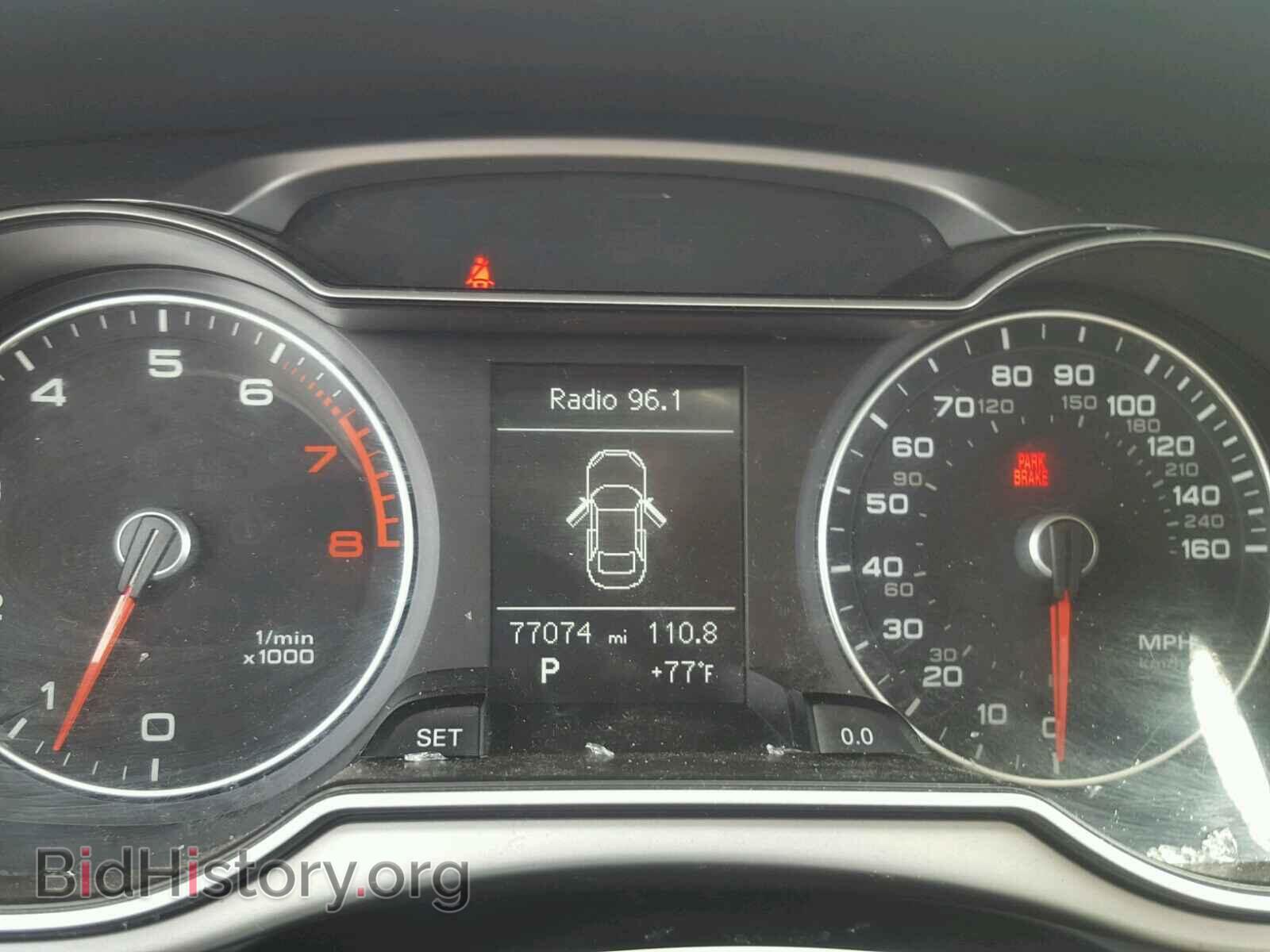 2013 AUDI A4 - VIN: WAUAFAFL3DN020629 - Фото 8