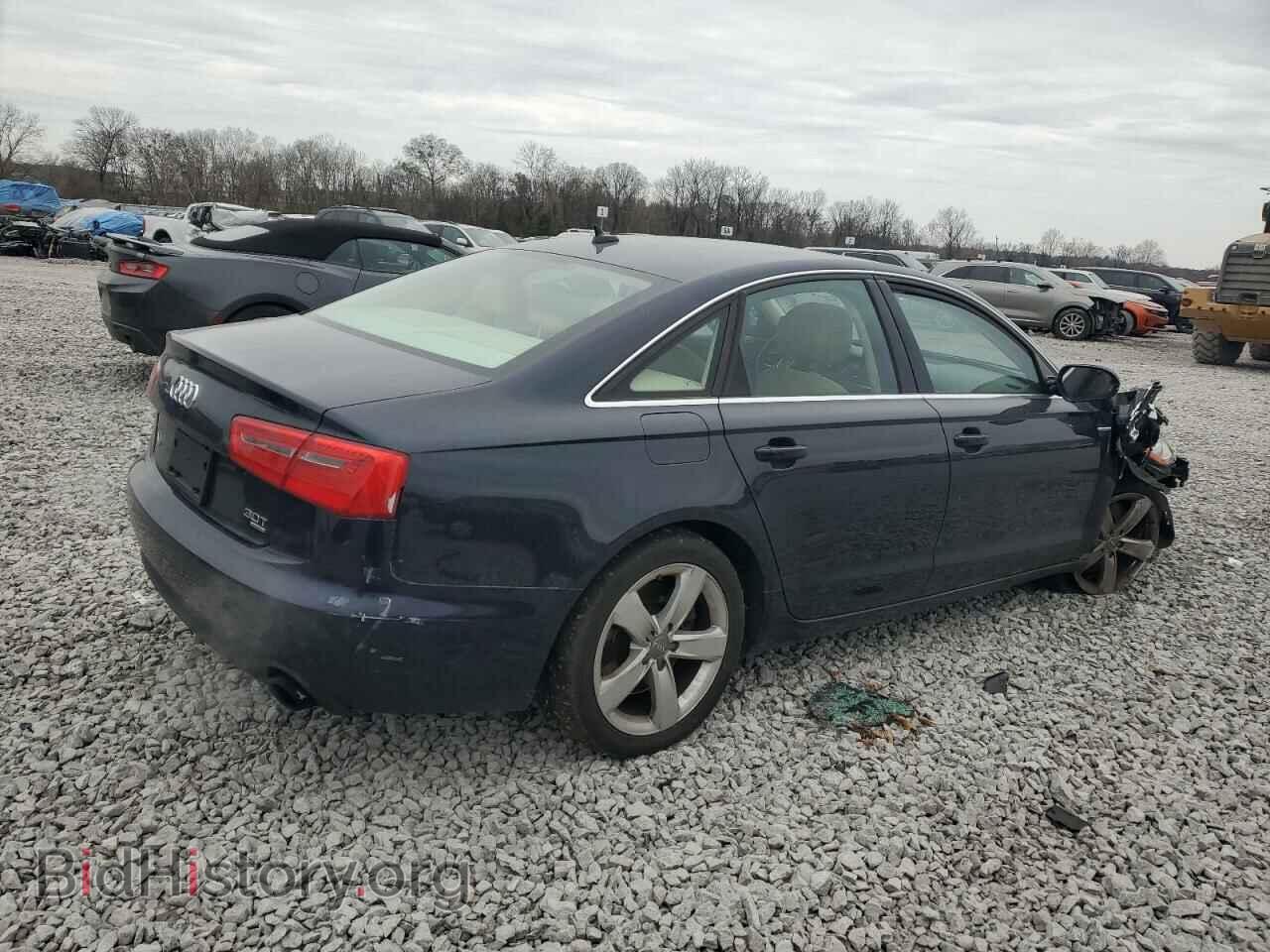 2012 AUDI A6 - VIN: WAUGGAFCXCN054248 - Фото 3