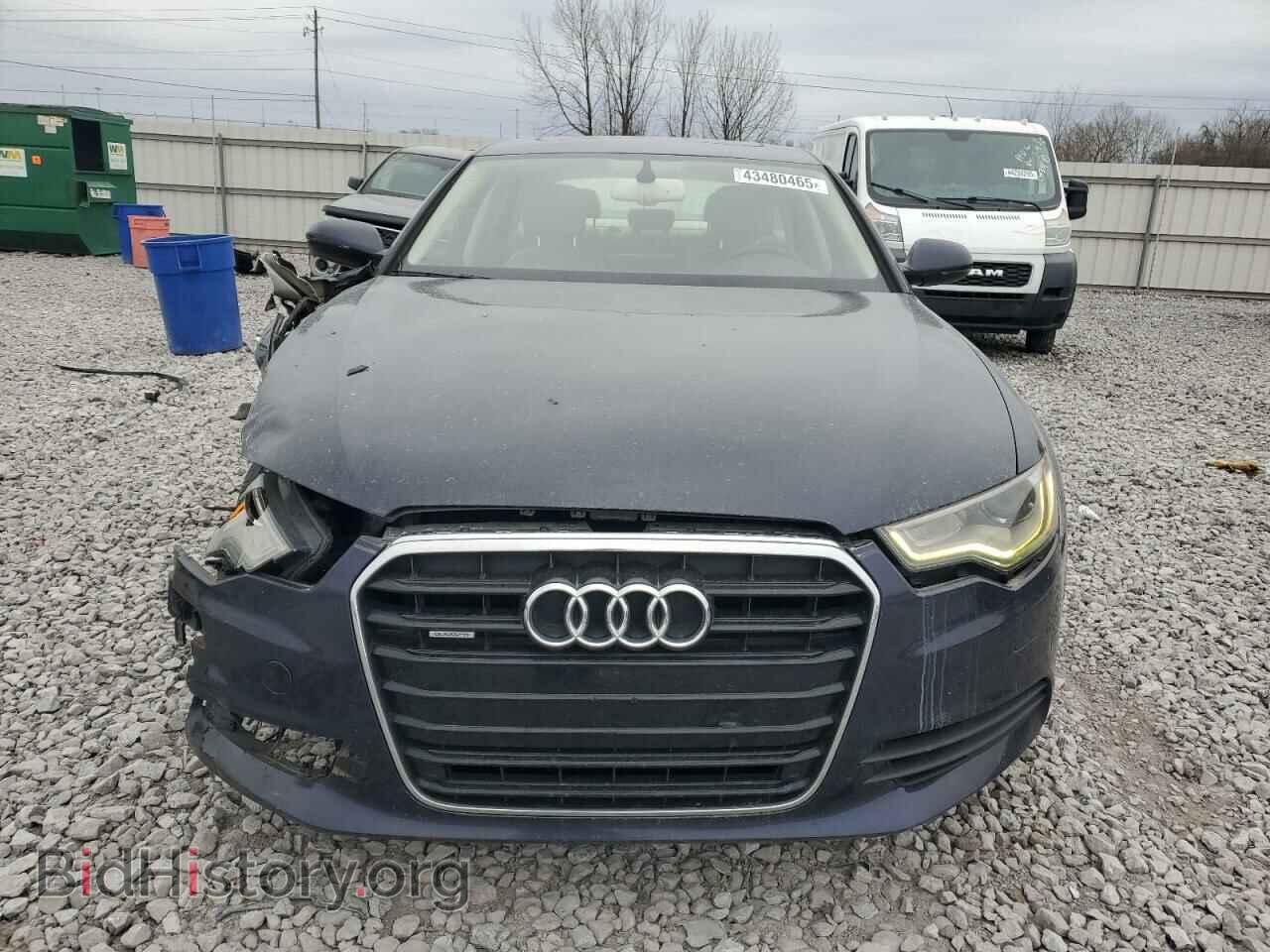 2012 AUDI A6 - VIN: WAUGGAFCXCN054248 - Фото 5