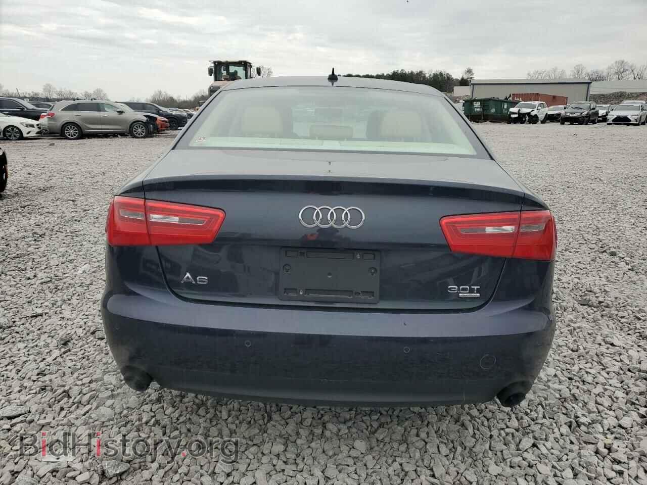 2012 AUDI A6 - VIN: WAUGGAFCXCN054248 - Фото 6