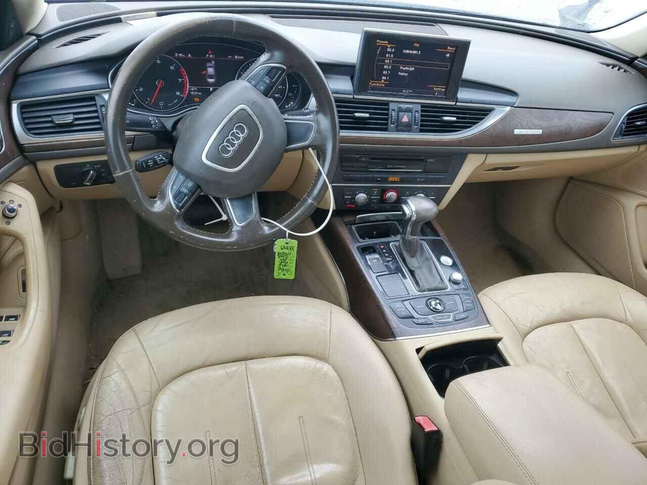 2012 AUDI A6 - VIN: WAUGGAFCXCN054248 - Фото 8