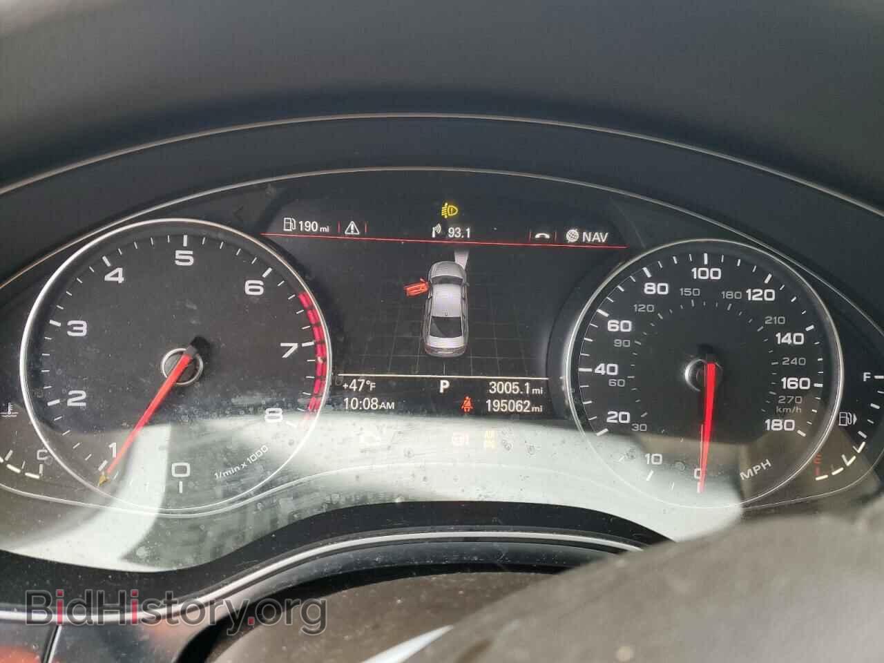 2012 AUDI A6 - VIN: WAUGGAFCXCN054248 - Фото 9