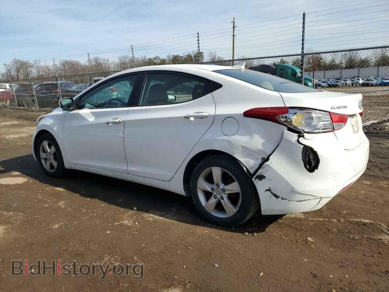 2012 HYUNDAI ELANTRA - VIN: 5NPDH4AE1CH117749 - Фото 2
