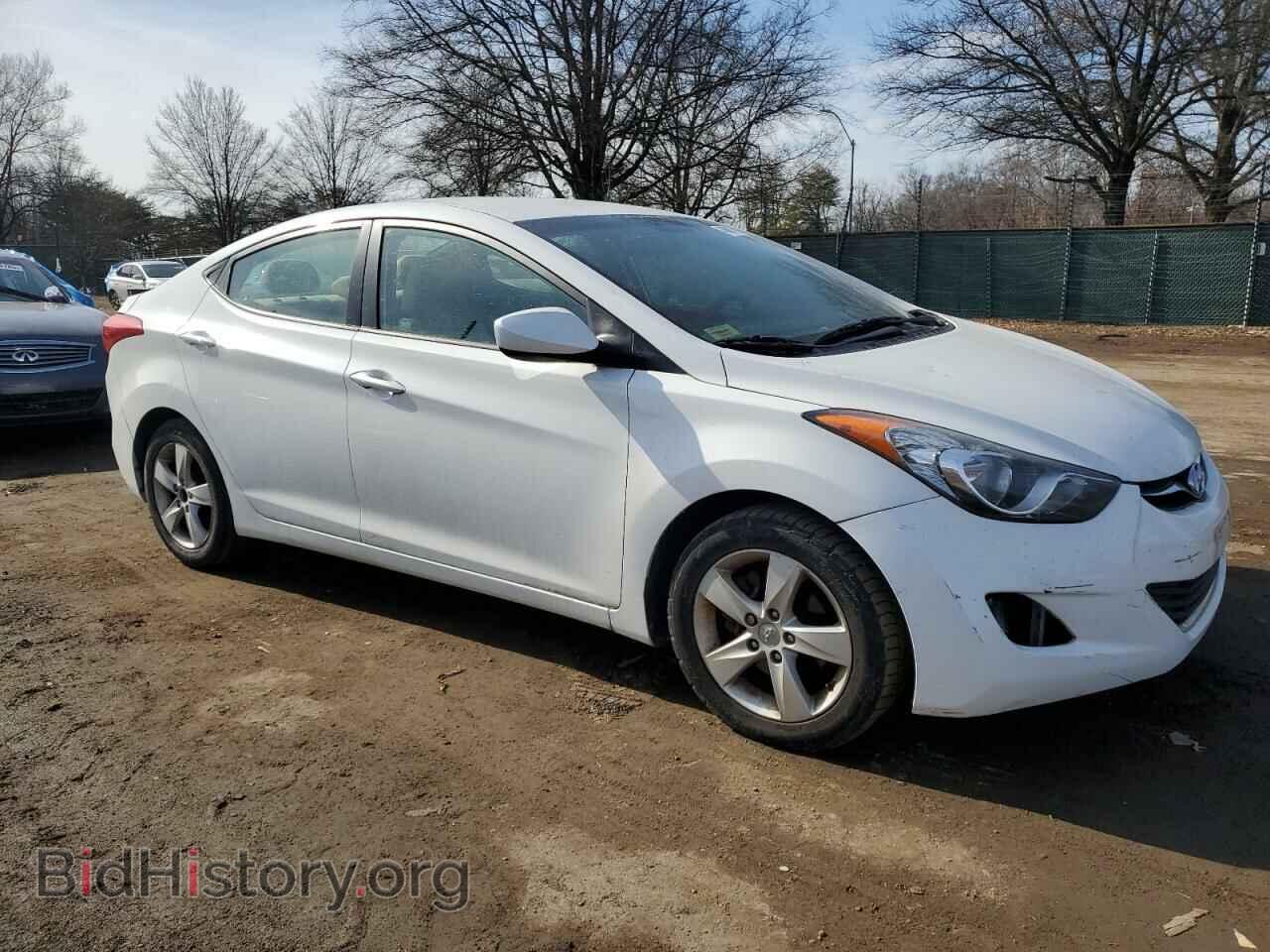 2012 HYUNDAI ELANTRA - VIN: 5NPDH4AE1CH117749 - Фото 4