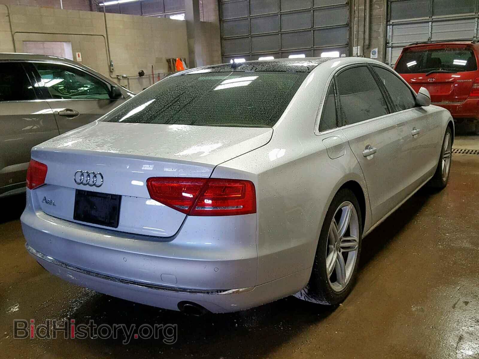 2013 AUDI A8 - VIN: WAURGAFD7DN001140 - Фото 4