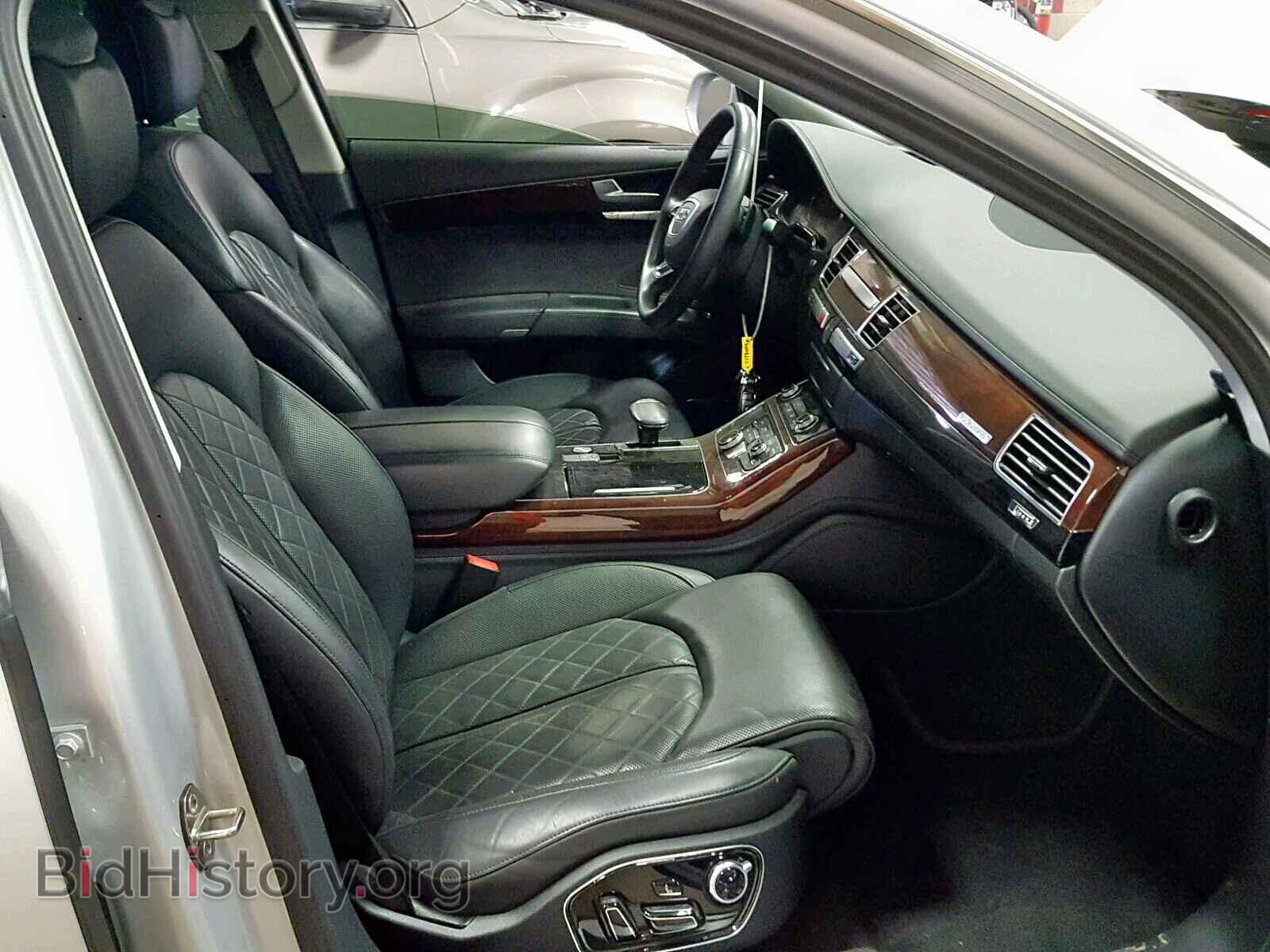 2013 AUDI A8 - VIN: WAURGAFD7DN001140 - Фото 5