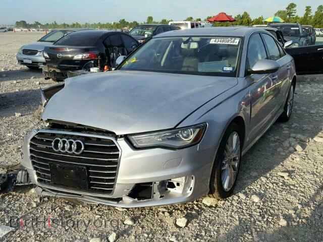 2016 AUDI A6 - VIN: WAUFGAFC9GN001204 - Фото 2