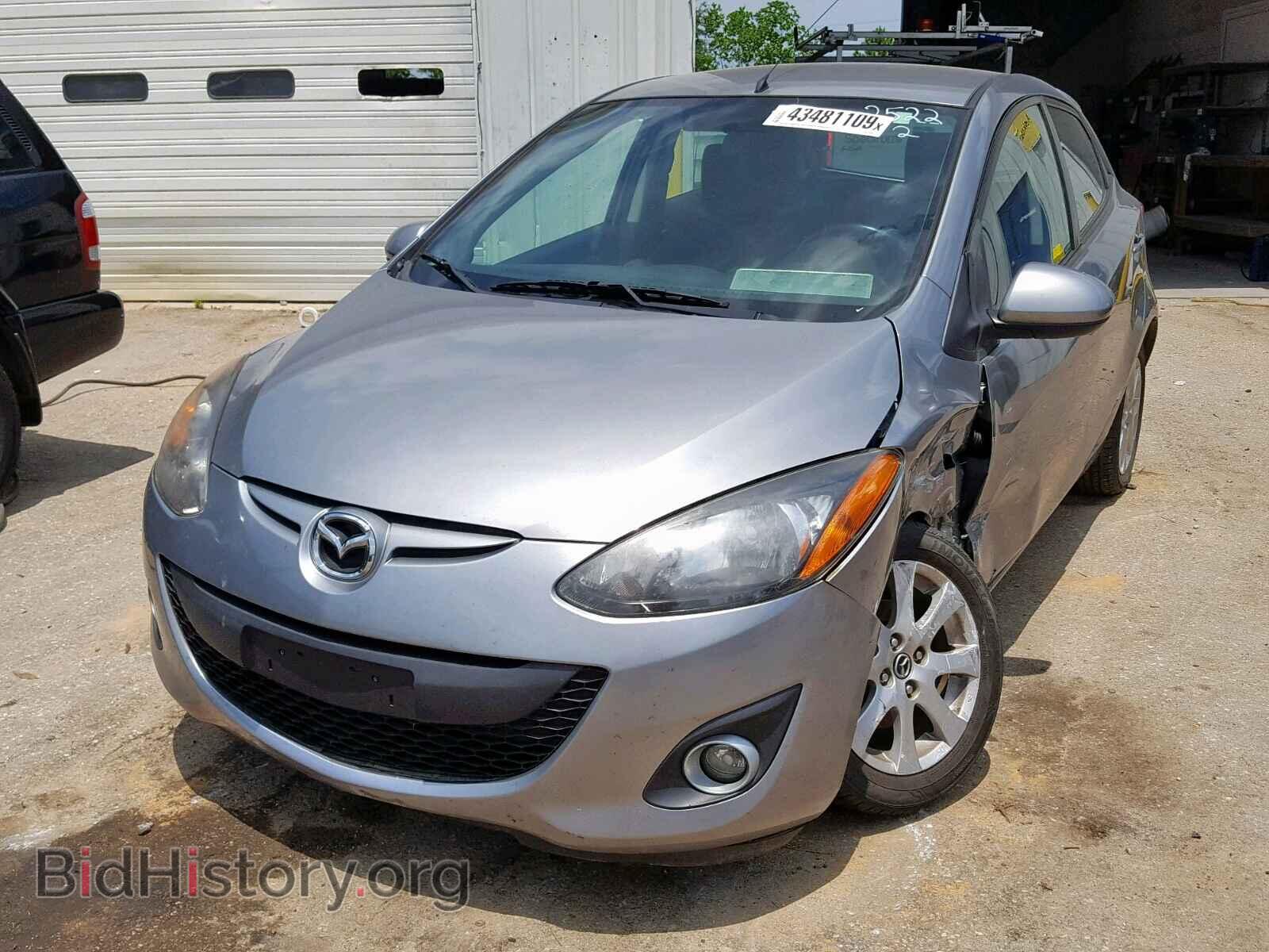 2014 MAZDA 2 - VIN: JM1DE1LY4E0176406 - Photo 2