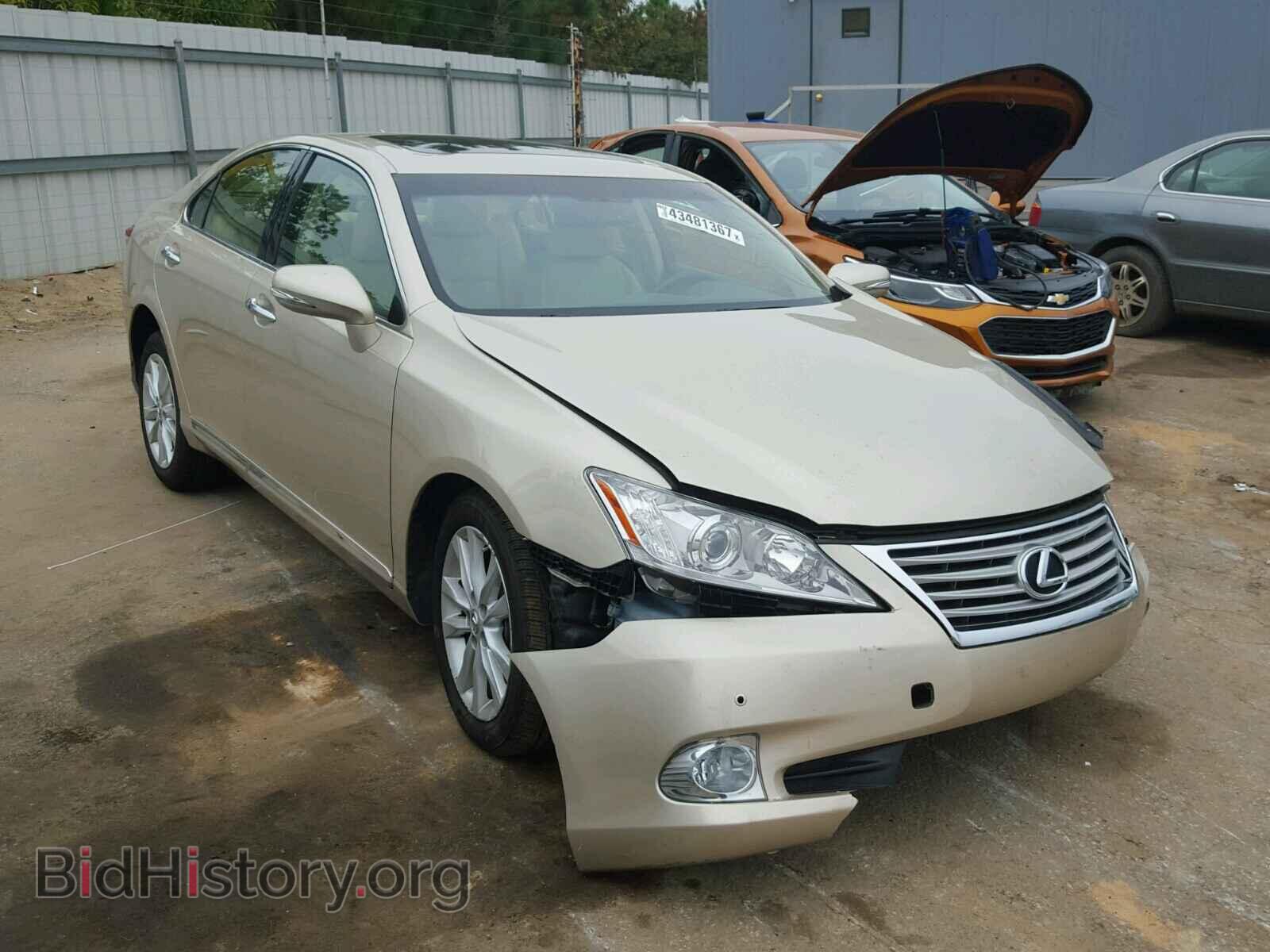 Photo JTHBK1EG1C2486596 - LEXUS ES350 2012