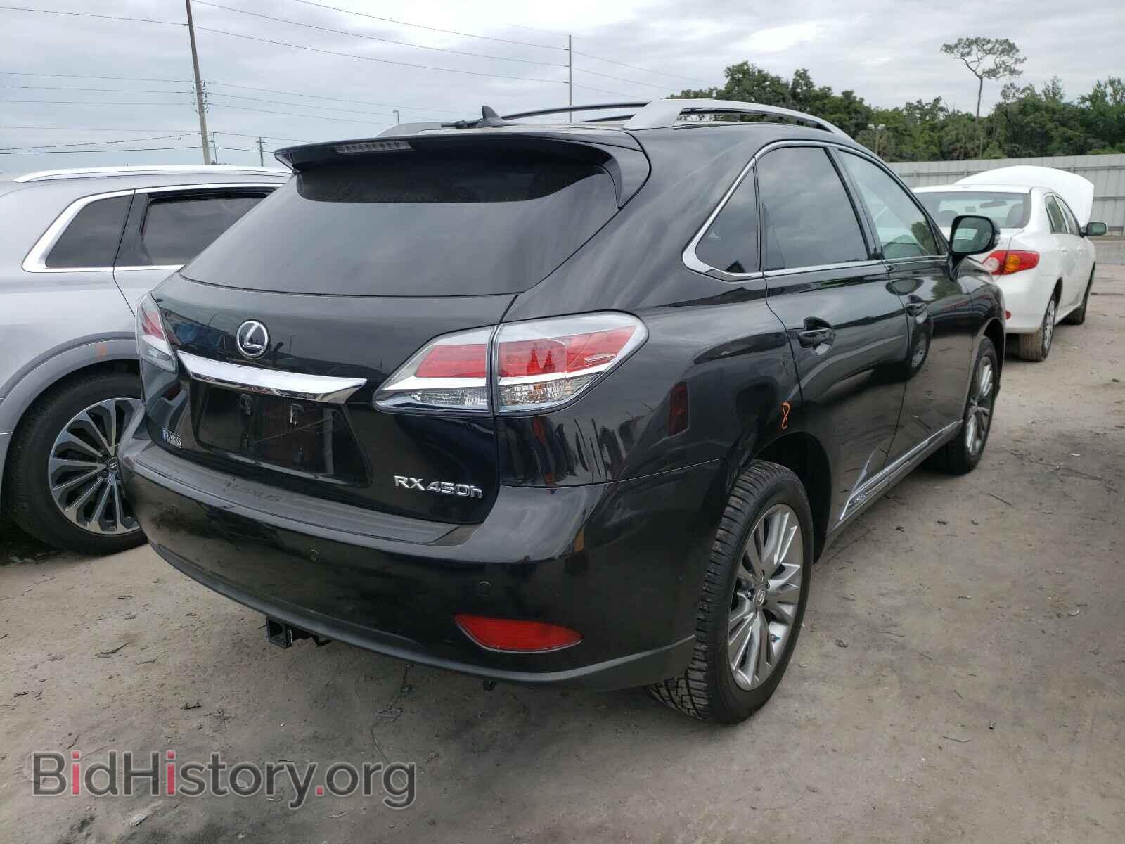 2013 LEXUS RX450 - VIN: JTJBC1BAXD2058992 - Фото 4