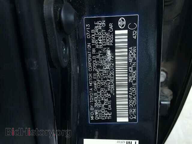 2013 TOYOTA COROLLA - VIN: JTDBU4EE2DJ121721 - Фото 10