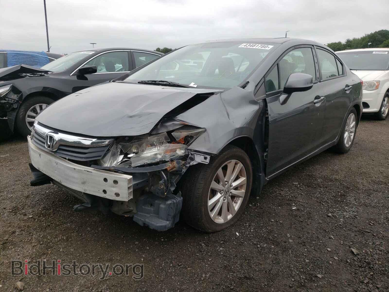 2012 HONDA CIVIC - VIN: 19XFB2F95CE319573 - Фото 2
